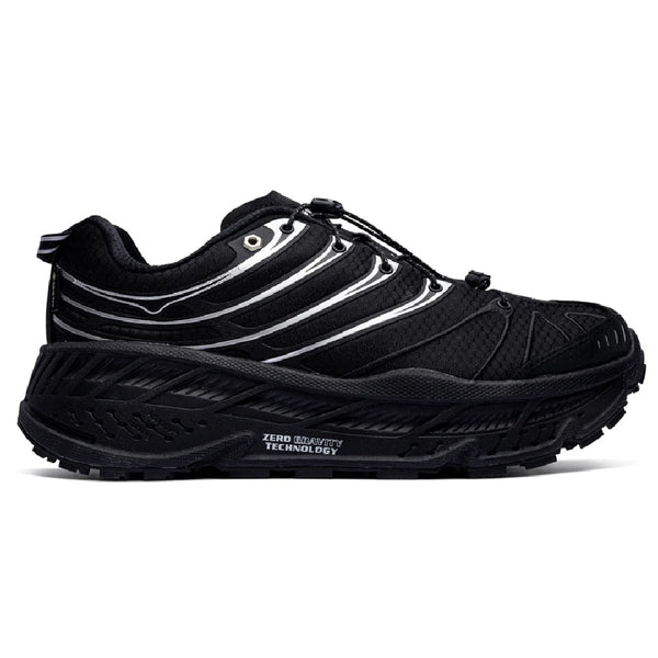 Men's HOKA Stinson EVO GTX Black/Silver (1173890-BKSV)