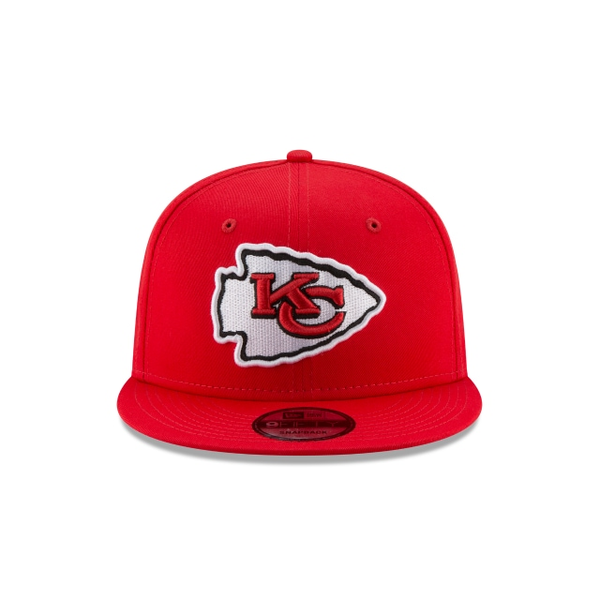 Men's New Era 9Fifty Red NFL Kansas City Chiefs Basic Snapback (11872990) - OSFM