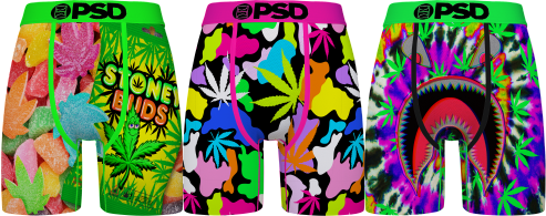 Men's PSD Mexico 3 Pack Multicolor Boxer Briefs – The Spot for Fits & Kicks
