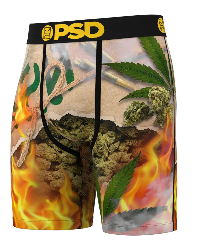 Men's PSD Multi BURN EM UP Boxer Briefs