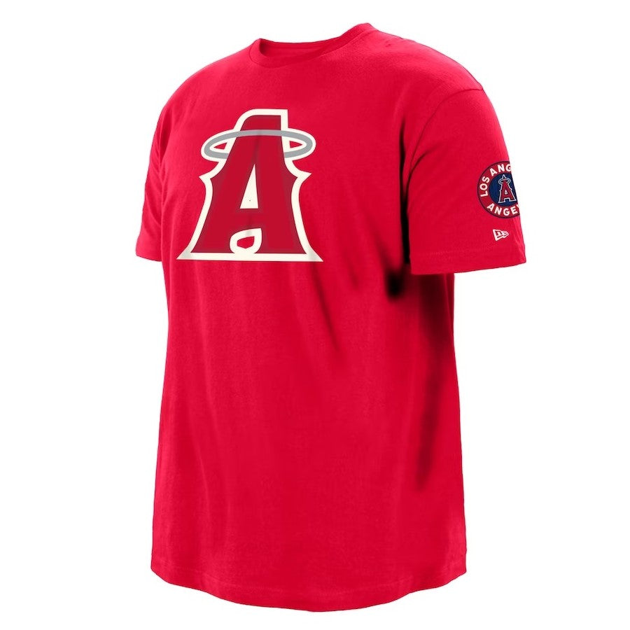 Men's New Era Red MLB Los Angeles Angeles of Anaheim City Connect T-Shirt (13078198)