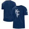 Men's New Era Navy Blue MLB Kansas City Royals City Connect T-Shirt (13078199)