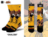 Men's Odd Sox Dhalsim Street Fighter Gold Crew Socks - OSFM