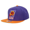 Mitchell & Ness Purple/Orange NBA Phoenix Suns Team Ground 2.0 HWC Snapback - OSFA