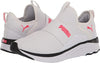 Little Kid's Puma Softride Sophia Slip On White/Paradise Pink-Black (195568 02)