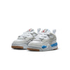 Toddler's Jordan 4 RM White/Neutral Grey-White (FQ7937 104)