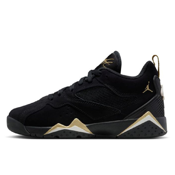 Big Kid's Jordan MVP 92 Black/Metallic Gold-Sail (HQ4427 007)