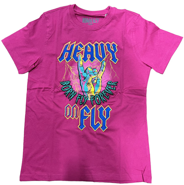 Men's Born Fly Trends Fly Pink T-Shirt