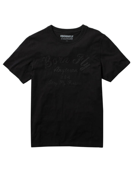 Men's Born Fly Black Living Fly T-Shirt