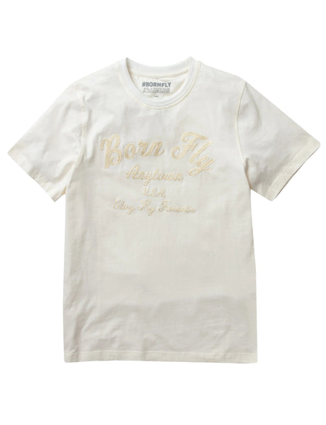 Men's Born Fly Cream Living Fly T-Shirt