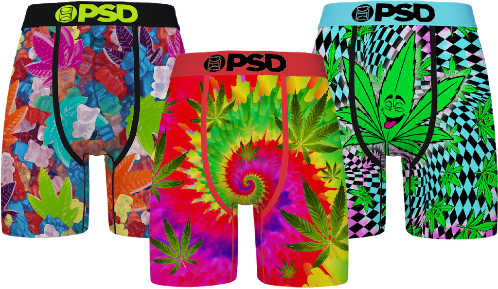 Men's PSD Summer High Multi 3-Pack Boxer Briefs