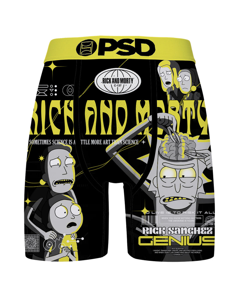 Men's PSD Multi R&M GENIUS Boxer Briefs