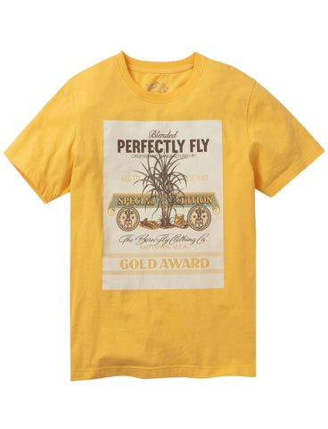 Men's Born Fly All That Pale Yellow Tee