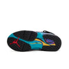 Big Kid's Jordan 8 Retro Black/Multi-Color (305368 006)