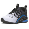 Little Kid's Puma Axelion Mesh AOP Fade Puma White-Vict Blue (309801 02)