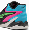 Men's Puma Dagger Puma Black-Fluro Pink Pes (311353 01)