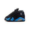 Toddler's Jordan 14 Retro Black/White-University Blue (312093 007)