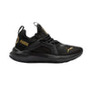 Big Kid's Puma Softride Enzo 5 Shine Jr Puma Black-Gold (312261 01)