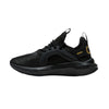 Big Kid's Puma Softride Enzo 5 Shine Jr Puma Black-Gold (312261 01)