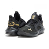 Big Kid's Puma Softride Enzo 5 Shine Jr Puma Black-Gold (312261 01)