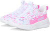 Little Kid's Puma One4All 2.0 Pstel Peonies Puma White-Pink Pixel (313116 01)