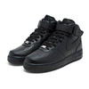 Big Kid's Nike Air Force 1 Mid Black/Black (314195 004)