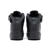 Big Kid's Nike Air Force 1 Mid Black/Black (314195 004)