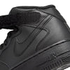 Big Kid's Nike Air Force 1 Mid Black/Black (314195 004)