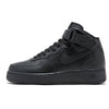 Big Kid's Nike Air Force 1 Mid Black/Black (314195 004)