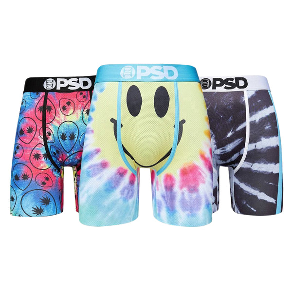 Men's PSD Multi Spiraling 3-Pack Boxer Briefs