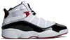 Men's Jordan 6 Rings White/Black-Varsity Red (322992 164