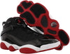 Men's Jordan 6 Rings Black/Varsity Red-White (322992 062)
