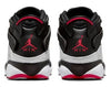 Men's Jordan 6 Rings Black/University Red-White (322992 067)