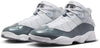 Men's Jordan 6 Rings White/Cool Grey-White (322992 121)