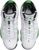 Men's Jordan 6 Rings White/Lucky Green-Black (322992 131)