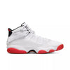 Men's Jordan 6 Rings White/University Red-Black (322992 160)