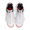 Men's Jordan 6 Rings White/University Red-Black (322992 160)