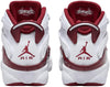 Men's Jordan 6 Rings White/Team Red (322992 165)