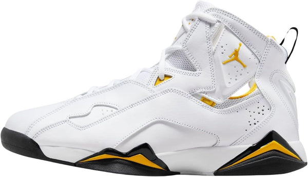 Men's Jordan True Flight White/Black-Yellow Ochre (342964 107)