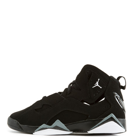 Big Kid's Jordan True Flight Black/White-Black-Cool Grey (343795 010)