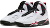 Big Kid's Jordan True Flight White/Varsity Red-Black (343795 160)