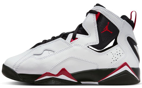 Big Kid's Jordan True Flight White/Varsity Red-Black (343795 160)