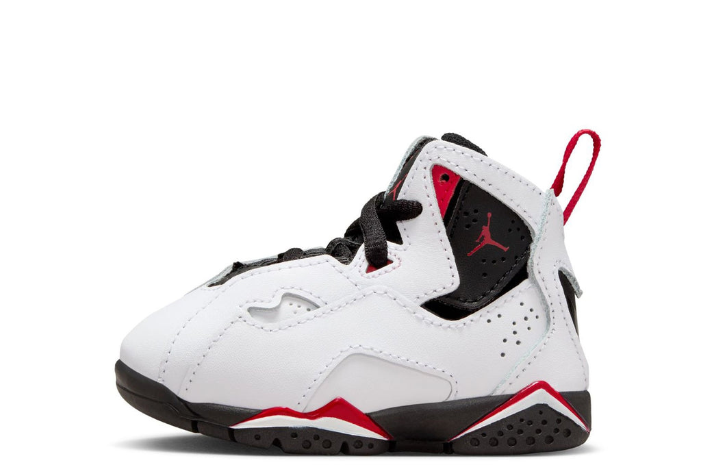 Toddler's Jordan True Flight White/Varsity Red-Black (343797 160)