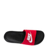 Big Kid's and Men's Nike Benassi JDI Black/White-University Red (343880 026)