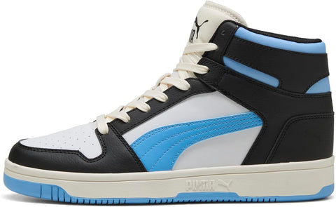 Men's Puma Rebound Layup Puma Black-Blue-Frosted Ivory (369573 60)