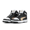 Big Kid's Puma Rebound Layup SL Jr PumaBlack-PumaGold-PumaWhite (370486 45)