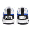 Big Kid's Puma Rebound Layup Lo SL JR Puma White-Black-Sapphire (370490 19)