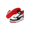 Big Kid's Puma Rebound JOY Jr White-Black-High Risk Red (374687 03)
