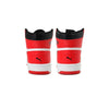 Big Kid's Puma Rebound JOY Jr White-Black-High Risk Red (374687 03)