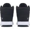 Men's Puma Rebound Layup Nubuck Cool Light Grey-Black-White (381277 07)